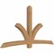 Ekena Millwork Davenport Timber Gable Bracket, Western Red Cedar, 108"W x 58"H x 5 1/2"D x 5 1/2"F, 13/12 Pitch GBW108X58X0606DAV00SWR - alternate 3